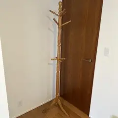 木製ポールハンガー