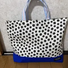 お花柄　レッスンバッグ　手提げバッグ　入学　入園　女の子