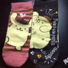 【未使用】サンリオ　ポムポムプリン　2足セット　タグピン付き