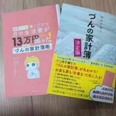 ずんの家計簿 決定版2冊