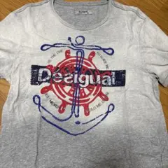 Desigual グレー Tシャツ XL