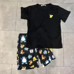 エメフィール　ポケモン ピカチュウ Tシャツショートパンツセット Mサイズ
