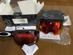 新品OAKLEY FLIGHTDECK M PRIZM スペア使用済PRIZM