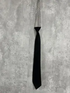 KISHIDAMIKI キシダミキ チェーン ネクタイ 黒 ブラック chain tie - black | KISHIDAMIKI