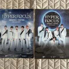 HYPER FOCUS +TOMORROW X TOGETHER VR ポスター