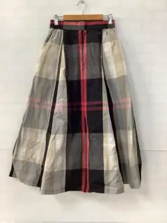 8.21◎A976P◎huitiemenid◎ロングスカート◎フレア◎チェック柄