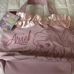 ディズニー　アリエル　推し活トートバッグ