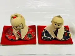 京都展 土製人形 ペア