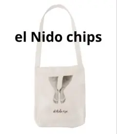 【el Nido chips】エコバッグ アイボリー