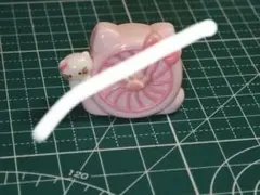 ミニチュア 猫 トースト クマ 3点セット