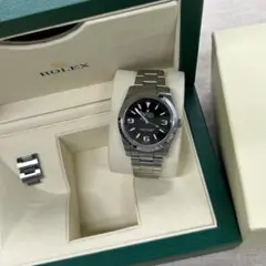 ROLEX 自動巻き腕時計 ブラック