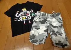 GAP　Tシャツ&ハーフパンツセット