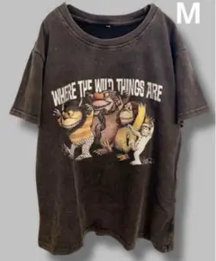 【激レア】かいじゅうたちのいるところ Tシャツ　M ヴィンテージ　グレー