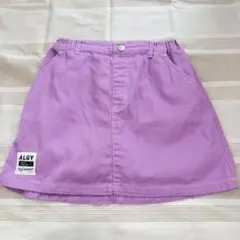 値下げしました☆ALGY 紫色 スカート 150