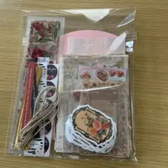 9. コラージュ素材　詰め合わせ　花柄多め