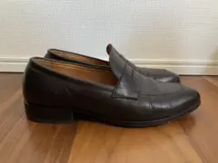 【美品】ユナイテッドアローズ メンズローファー 本革 25センチ
