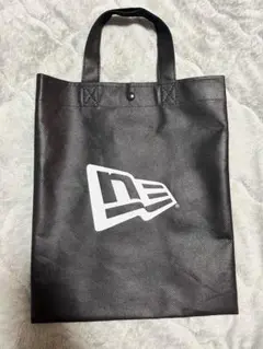 New Era ブラック トートバッグ
