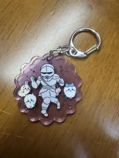 ちいかわ アクリルキーホルダー with 鎧さん