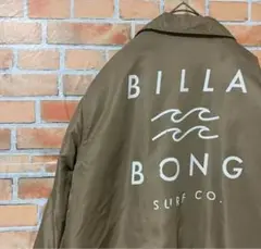 BILLABONG ブルゾン ジャケット リバーシブル コーデュロイ デカロゴ