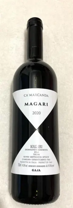 赤 ガヤ カマルカンダ マガーリ 2020 750ml GAJA フルボディ
