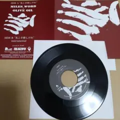 OILWORKS MILES WORD レコード　olive oil vinyl OILWORKS MILES WORD レコード olive oil vinyl