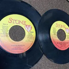 Real Rock riddim 2枚 レゲエレコード