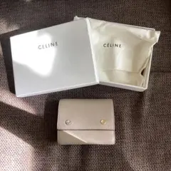 CELINE セリーヌ 三つ折り財布 バイカラー