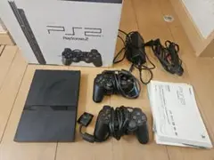 【美品】PlayStation 2 (SCPH-70000) 2コントローラー付