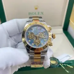 ROLEX デイトナ ブルー/ゴールド