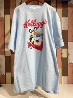 Kellogg's プリントTシャツ KEL2501 ライトブルー XL
