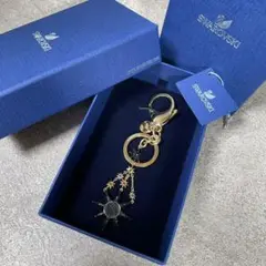 未使用 SWAROVSKI チャーム キーリング スワロフスキー 箱付き