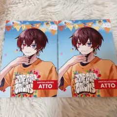 AMPTAK×COLORS あっとくん　ランダムブロマイド　stpr
