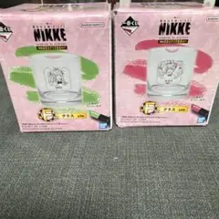 一番くじ 勝利の女神 ニケ NIKKE F賞 グラス 　全2種 セット