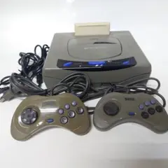 『レトロゲーム』セガサターン　SEGA　パワーメモリー付き コントローラー×2