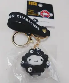 【限定】　関西万博 サンリオ　黒ミャクミャク シナモロール　キーホルダ