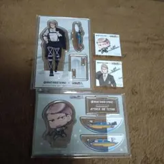 進撃の巨人　ボートレースびわこ　アクスタセット　白