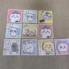 ちいかわキャラクター ステッカー 10枚セット