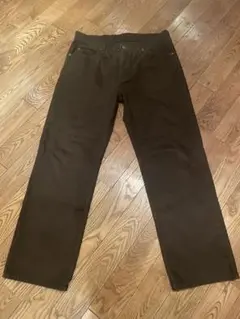 levi's 502 ブラウン　デニム
