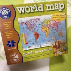 オーチャドトーイ　ORCHARD TOYS ワールドマップ　world map