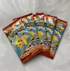 ポケモンカードMEGA マクドナルド ハッピーセット2025プロモカード5パック