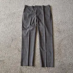 ユニクロ　チェック　スラックス　W85