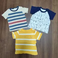 80cm〜90cm　Tシャツ3枚