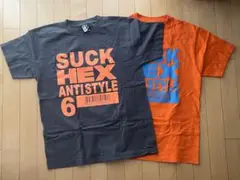 HEX ANTISTYLE Tシャツ 2枚SET size M