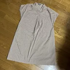 シマダ ジュンコ フレンチスリーブ　ワンピース