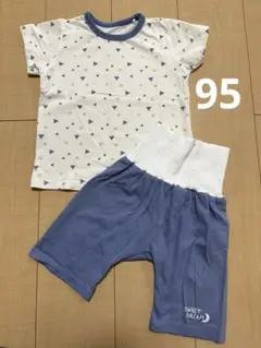 パジャマ　ルームウェア　腹巻き付き ズボン　95 センチ