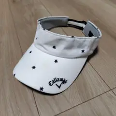 Callaway キャロウェイ サンバイザー ホワイト サイズF ゴルフウェア