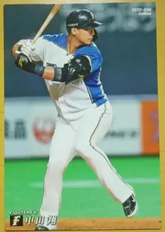 中田翔　プロ野球チップスカード　北海道日本ハムファイターズ　中日ドラゴンズ