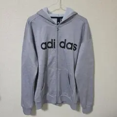 adidas メンズ M SPORTS ID リニアロゴスウェットフルジップ