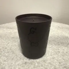 【未使用】GUCCI 花柄キャンドルホルダー グッチホースビット 花柄 白/フローラル ゴールド金具