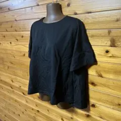 SOEN オーバーサイズ　ゆったりデザイン　トップス　黒　Aライン